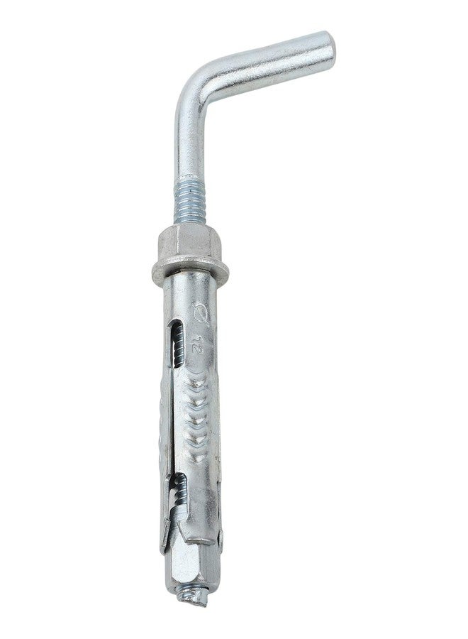 LOVELY 8x75 mm L-Hook Fastener Geyser Hook Hanger Set of 2 Pcs -Alloy Steel (Silver) - Image 3